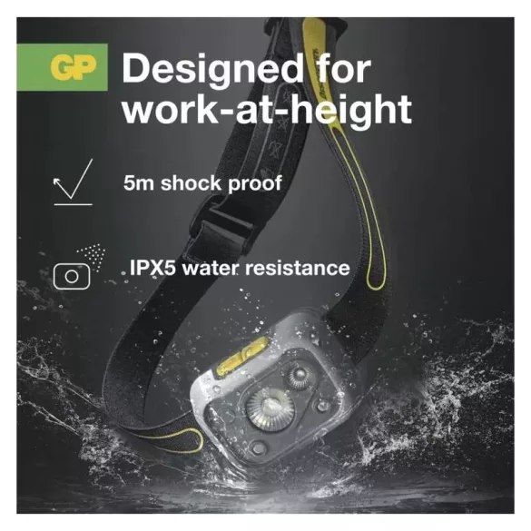 GP CREE LED Fejlámpa CHW54, 375 lm P8574