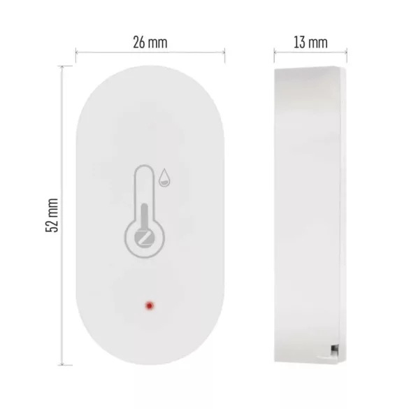 EMOS GoSmart Digitális vezeték nélküli hőmérő EGS0102 ZigBee