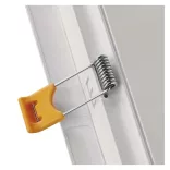 EMOS LED süllyesztett lámpa RUBIC, négyzet, fehér, 18W, természetes fehér ZD2442