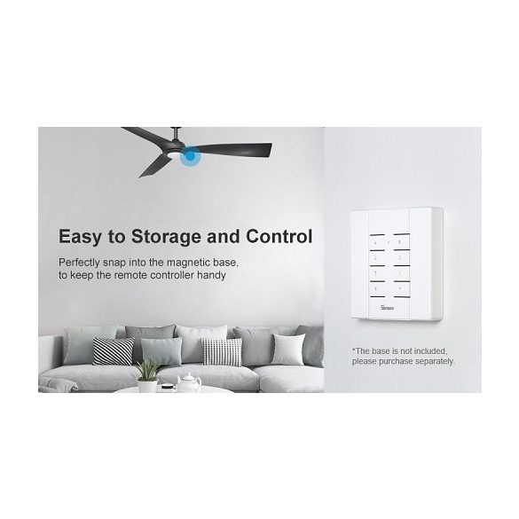 ELMARK IFAN04-H WI-FI SMART MENNYEZETI VENTILÁTOR KAPCSOLÓ