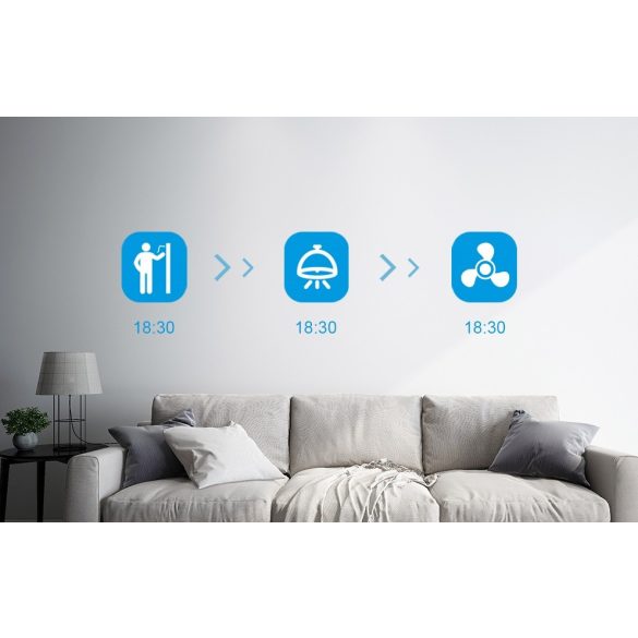 ELMARK IFAN04-H WI-FI SMART MENNYEZETI VENTILÁTOR KAPCSOLÓ