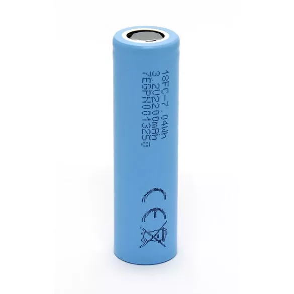 JGNE 18650 FC-7  LiFePO4 akku 3,2V 2200mAh 6,6A 18FC-7