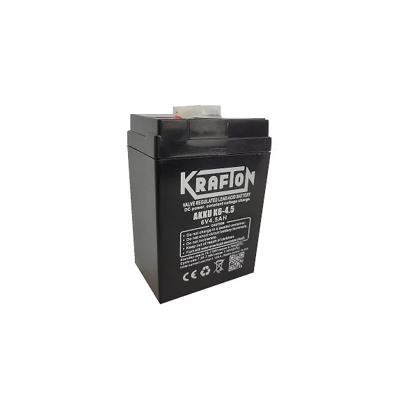 Krafton VRLA 4.5Ah Bal+ Akkumulátor (K6-4-5)