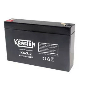 Krafton VRLA 7.2Ah Bal+ Akkumulátor (K6-7-2)