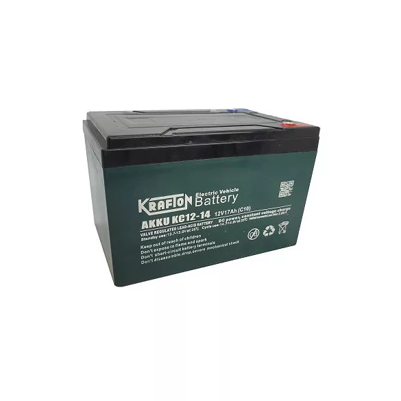 Krafton Electric Vehicle 17Ah Bal+ Akkumulátor (KC12-14)