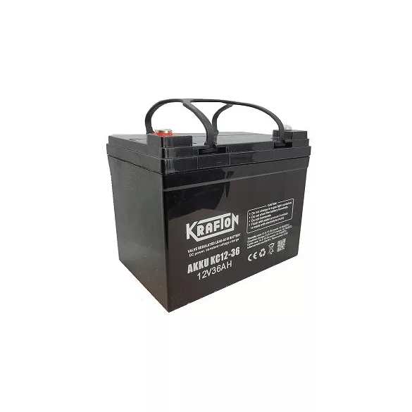 Krafton Electric Vehicle 36Ah Bal+ Akkumulátor (KC12-36)