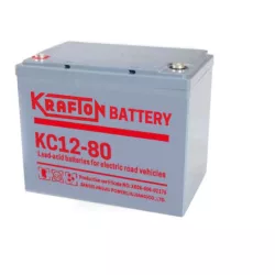 Krafton Electric Vehicle 80Ah Bal+ Akkumulátor (KC12-80)