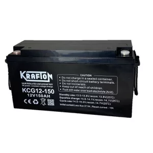 Krafton AGM - GEL 150Ah Bal+ Akkumulátor (KCG12-150)