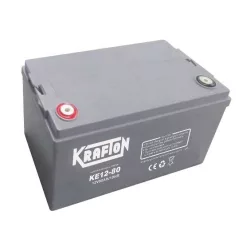 Krafton VRLA Heavy Duty 80Ah (10hr) Bal+ Akkumulátor, saruméret: M6 (KE12-80HD)