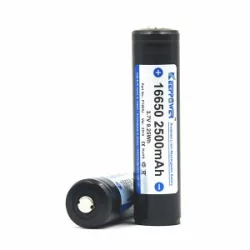   KeepPower 16650 3,7V 2500mAh 4A Li-ion akkumulátor,védelemmel