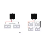 Akkumulátor szimmetrizáló 2 x 12V - töltés kiegyenlítő