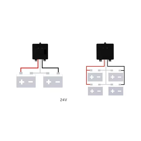 Akkumulátor szimmetrizáló 2 x 12V - töltés kiegyenlítő