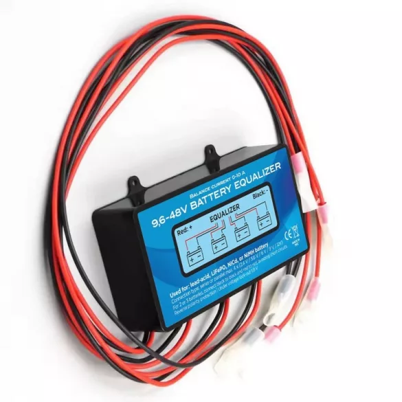 Akkumulátor szimmetrizáló 4 X (2,4V / 3,6V / 6V / 9V / 12V) - töltés kiegyenlítő