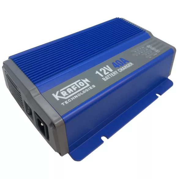Krafton akkumulátortöltő 12V/40A
