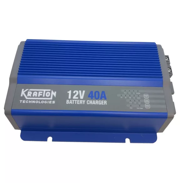 Krafton akkumulátortöltő 12V/40A