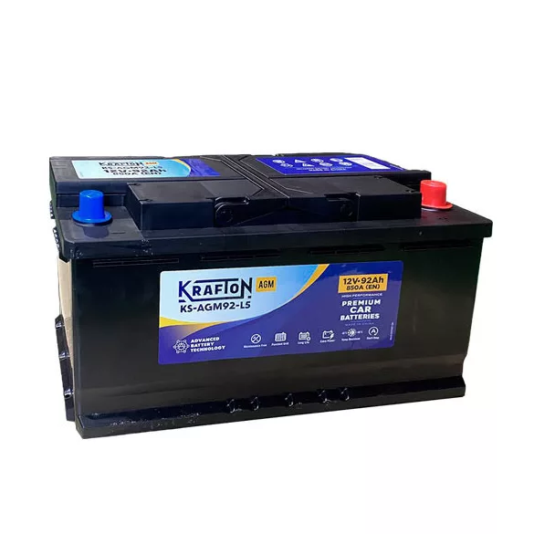 Krafton AGM 95Ah 850A Jobb+ Akkumulátor (KS-AGM92-L5)