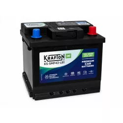 Krafton SLI 43Ah 410A Jobb+ Akkumulátor (KS-SMF43-LB1)