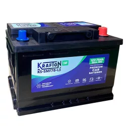 Krafton SLI 78Ah 660A Jobb+ Akkumulátor (KS-SMF78-L3)