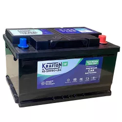Krafton SLI 80Ah 710A Jobb+ Akkumulátor (KS-SMF80-LB4)