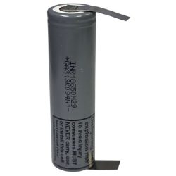   ** INR18650-M29 Li-ion 3,7V ipari akku 2850mAh 6A "U" forrfüllel