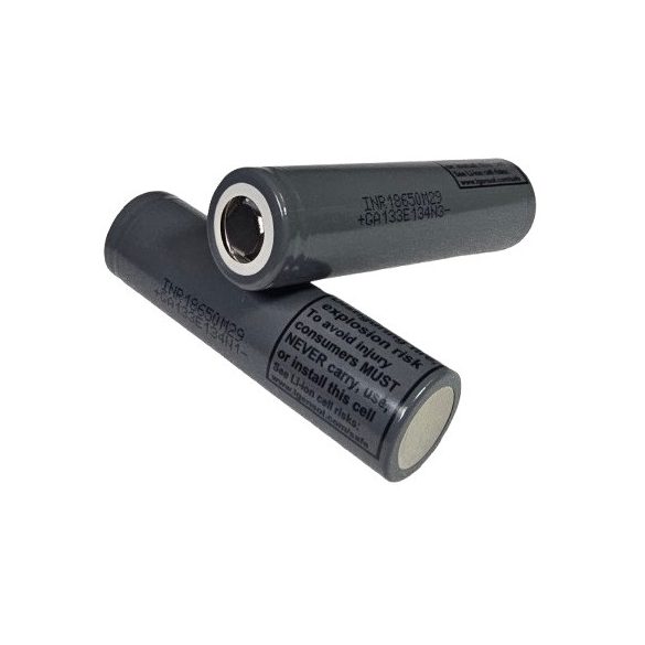 ** INR18650-M29 Li-ion 3,7V ipari akku 2850mAh 6A