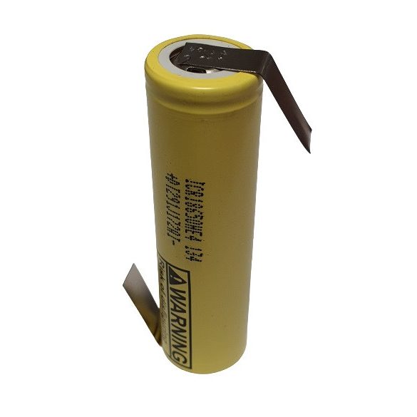 ** 18650-HE4 Li-ion 3,7V ipari akku 2500 mAh high-drain 20A  "Z" forrfüllel