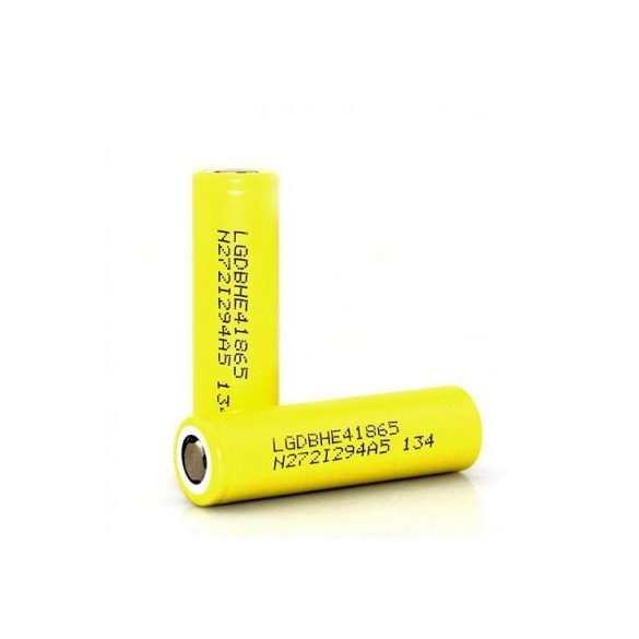 ** 18650-HE4 Li-ion 3,7V ipari akku 2500 mAh high-drain 20A