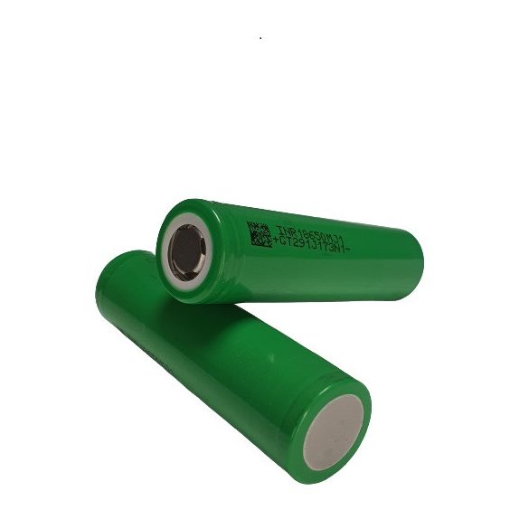 ** 18650-MJ1 Li-ion ipari akku, 3,6V, 3500 mAh,10A