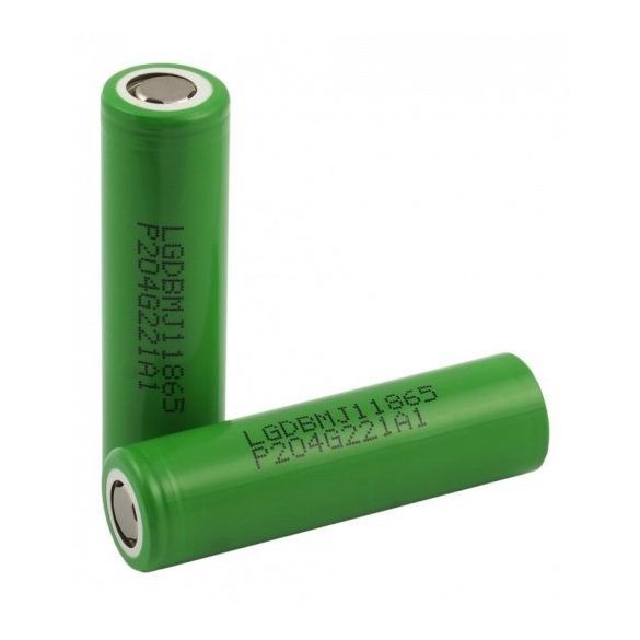 ** 18650-MJ1 Li-ion ipari akku, 3,6V, 3500 mAh,10A