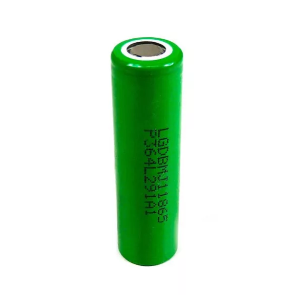 ** 18650-MJ1 Li-ion ipari akku, 3,6V, 3500 mAh,10A