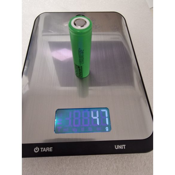 ** 18650-MJ1 Li-ion ipari akku, 3,6V, 3500 mAh,10A