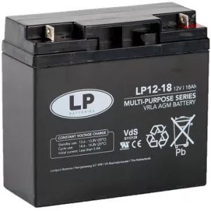 Landport VRLA 18Ah Jobb+ Akkumulátor (LP12-18)