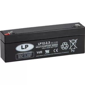Landport VRLA 2.3Ah Bal+ Akkumulátor (LP12-2-3)