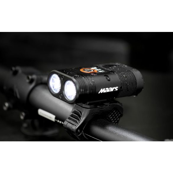 MAARS MR 701D első kerékpár lámpa tölthető 6W IPX6 600 lumen