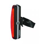 MAARS MR 805B hátsó kerékpár lámpa tölthető COB LED-es piros 150 lumen