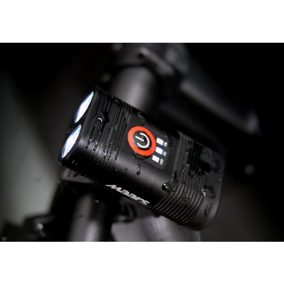 MAARS MR 701 első kerékpár lámpa tölthető 5W IPX6 T6 LED 700 lumen