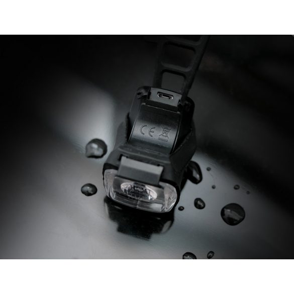 MAARS MS 302 első kerékpár lámpa tölthető 1W 100lumen