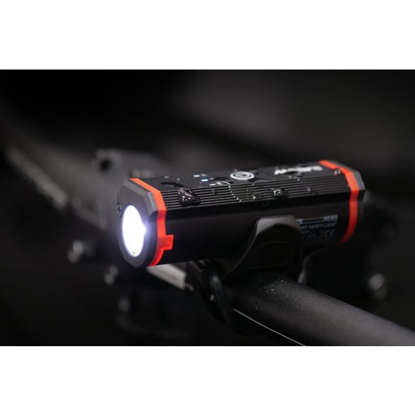 MAARS MS 601 első kerékpár lámpa tölthető 5W 500lm T6 LED IP65