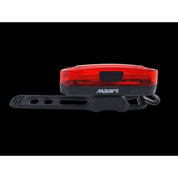 MAARS MS B201 hátsó kerékpár lámpa tölthető 2W COB LED 180 lumen