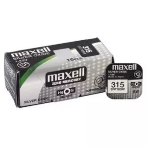 Maxell 315,314 ezüst-oxid gombelem (SR716SW,314) 1,55V