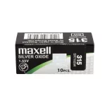 Maxell 315,314 ezüst-oxid gombelem (SR716SW,314) 1,55V