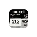 Maxell 315,314 ezüst-oxid gombelem (SR716SW,314) 1,55V