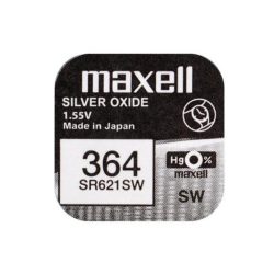 Maxell 364 ezüst-oxid gombelem (SR621,1175)