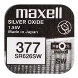 Maxell 377,376 ezüst-oxid gombelem (SR626,1176)