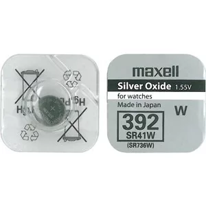 Maxell 392 ezüst-oxid gombelem (SR736W,1134) 1,55V