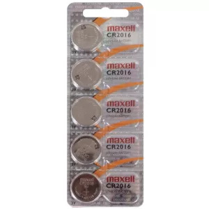 Maxell CR2016 3V lithium elem  bl/5 hologram