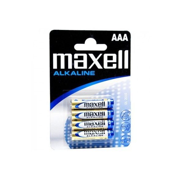 Maxell mikro AAA (LR03) alkáli elem bl/4