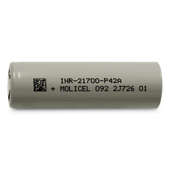 MOLICEL INR21700-P42A  Li-ion akkumulátor 3,7V 4200mAh 30A  21700P42A