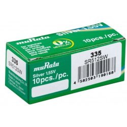 MURATA(Sony) 335 SR512SW ezüst-oxid gombelem 1,55V bl/1