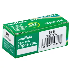 MURATA(Sony) 376 SR626W ezüst-oxid gombelem 1,55V bl/1